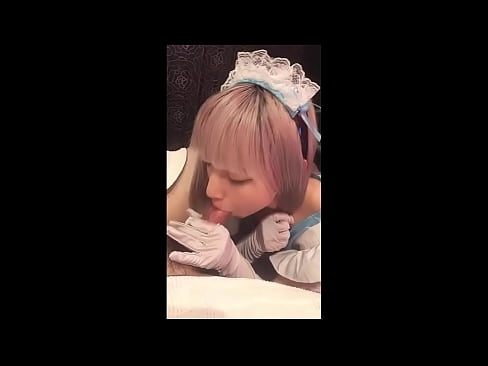 ❤️ Жапон пұты [майука], француз қызметшісі костюмі, 1-бөлім, минет және лосьонмен жұлқылау ❤️❌ Порно бойынша бізде ❤